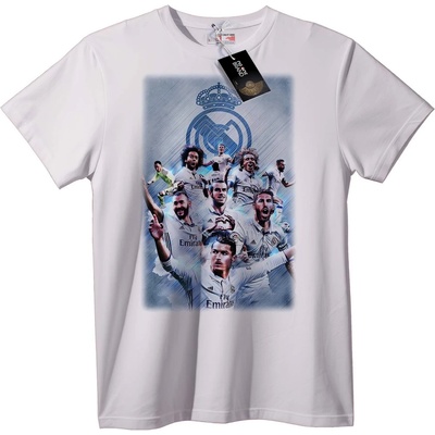 NOONEBRAND Тениска Real Madrid Легенди - XS, Black