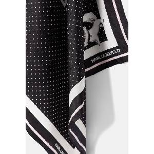 Karl Lagerfeld шалче дамско от коприна IKON (B3W33037)