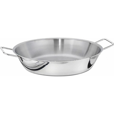G.Gastro Pánev na paellu z nerezové oceli 65 mm 320 mm