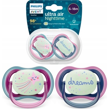 Philips Avent ultra air nočný dievča 2 ks