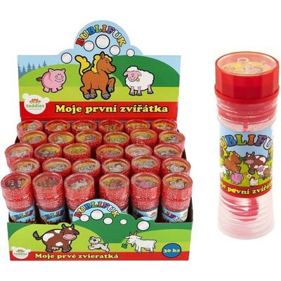 Bublifuk Moje první zvířátka s ovocnou vůní 50ml