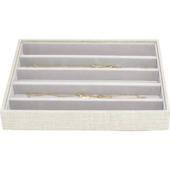 Stackers Ковчеже за бижута Stackers петкамерна ленено cлassic светлобежово (76385)