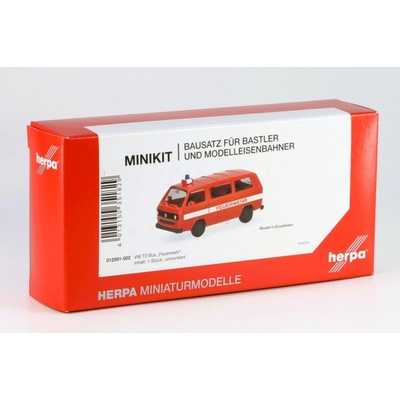 Herpa Volkswagen T3 Feuerwehr Hasiči stavebnice 1:87