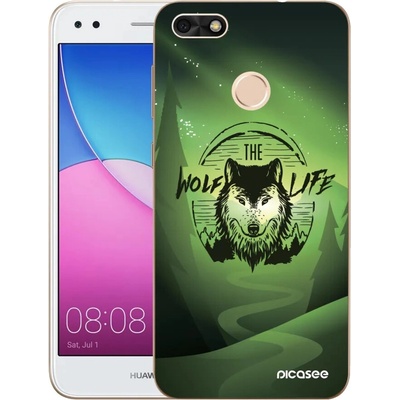 Picasee silikónový prehľadný obal pre Huawei P9 Lite Mini - Život vlka