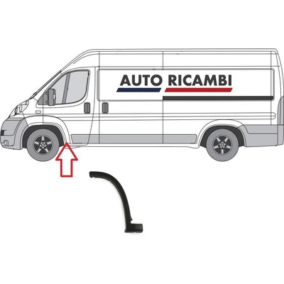 Ochranná lišta Fiat Ducato od 2006 levá, lem blatníku 735465362