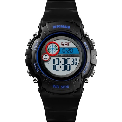 Skmei Детски дигитален часовник SKMEI Happy, Черен (SKMEI-1477-BLACK)
