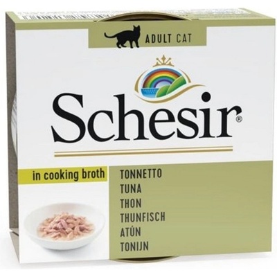 Schesir Cat tuniak vo vývare 70 g