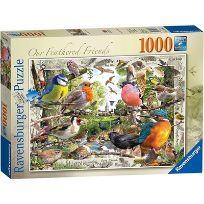 Ravensburger Naši opeření přátelé 1000 dílků