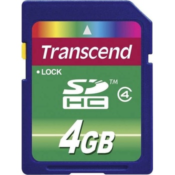 Transcend SDHC 4GB class 4 TS4GSDHC4