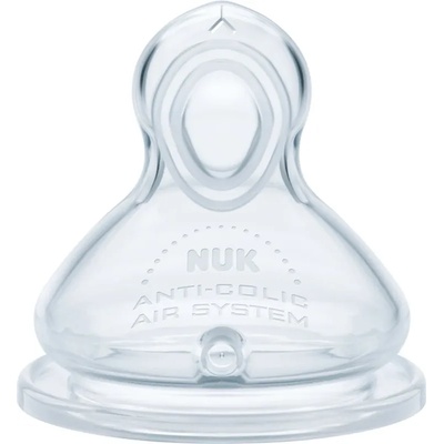 Nuk First Choice + Flow Control биберон за шише 6-18 m 2 бр