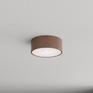 Brilagi - Таванно осветително тяло за баня с датчик CLARE 1xE27/24W/230V Ø 20 см, кафяво, IP54 (BG5229)