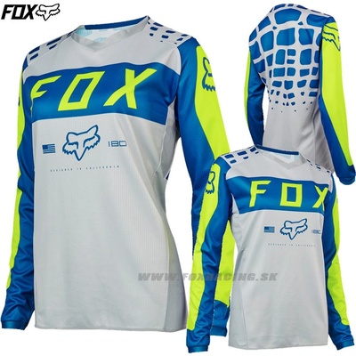Fox Racing Wmns 180 sivo-modrý