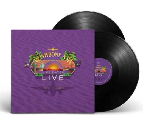 WISHBONE ASH - LIVE DATES LIVE BLACK LTD CD