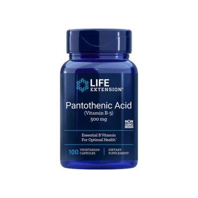 Life Extension Pantothenic Acid 100 vegetariánska kapsula