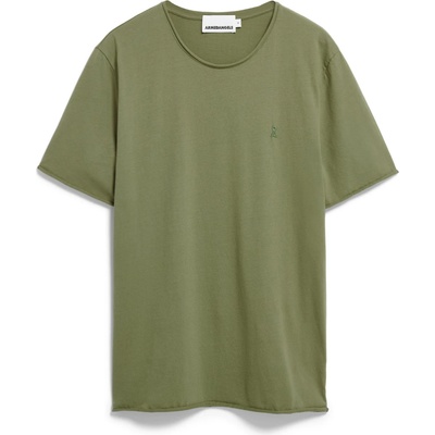 Armedangels Мъжка тениска ARMEDANGELS Aamon Brushed T-shirt - Fatigue Green (216-3678-0511)
