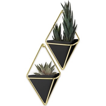 Umbra Кашпи за окачване Umbra - Trigg, 2 части, черни (UMBRA 470753-1137)