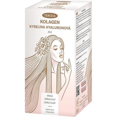 Terezia Company Kolagen + kyselina hyaluronová 120 ks