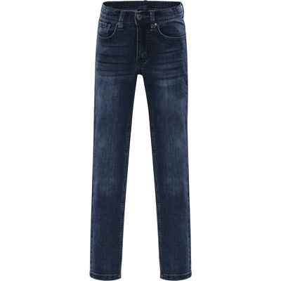 Alpine Pro Algodo 2 dětské jeans KPAJ074 námořnická modř