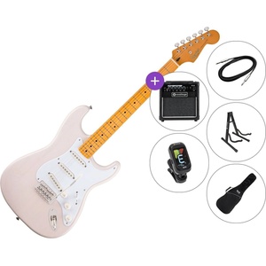 Squier Classic Vibe 50s Stratocaster MN Premium SET White Blonde Електрическа китара