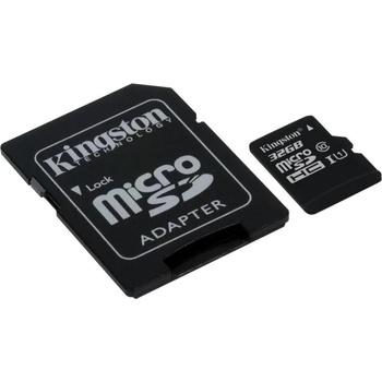 Kingston microSDHC 32GB C10/UHS-I SDC10G2/32GB