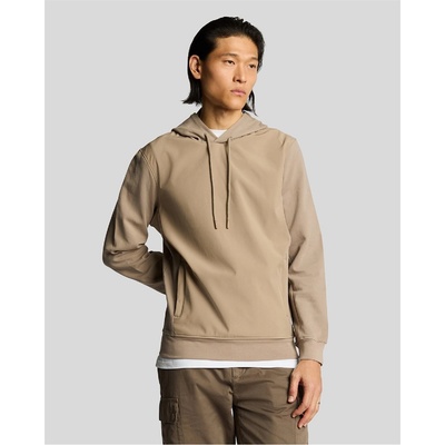 Lyle & Scott Суичър Lyle and Scott Softshell Hybrid Pullover Hoodie - Brown