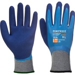 Portwest liquid pro cut hr ap81 / Ръкавици за защита от порязвания и водоустойчивост, ниво d - син s (ap81b4rs)