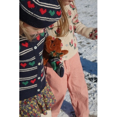 Konges Sløjd Детска жилетка с въ; на Konges Sløjd BELOU KNIT CARDIGAN (KS104225.PreSpring)