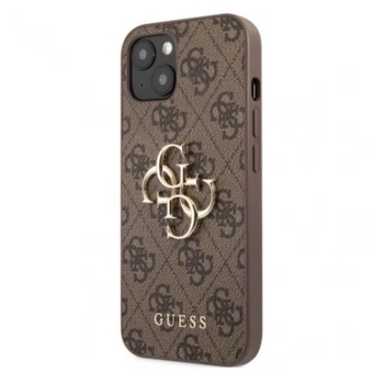 Image 1 of GUESS Калъф Guess 4G Metal Logo за Apple iPhone 13, Кафяв
