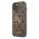GUESS Калъф Guess 4G Metal Logo за Apple iPhone 13, Кафяв