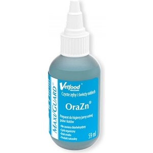 VetFood Maxi Guard OraZn® - препарат за кучета и котки за ежедневна орална хигиена, 59 гр - Полша