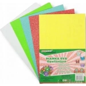 Penword Foam A4 iridescent glitter 20x30 5pcs