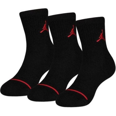 Чорапи Jordan Jumpman socks - Black (Black / Red)