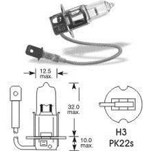 Qlux 453-Q H3 Pk22s 12V 55W