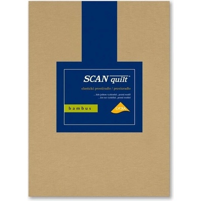 SCANquilt plachta Bambus Lycra béžová 180x200
