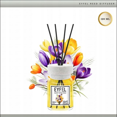 Eyfel vůně do domácnosti tyčinky krokus 120 ml