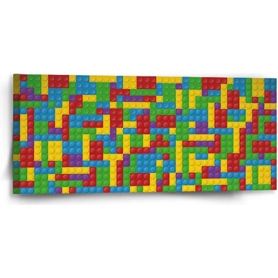 Sablio Obraz Farebná stavebnica - 110x50 cm