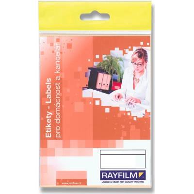 Rayfilm R0009.SF04G samolepicí bílé etikety 34 x 21 mm 200 etiket 10 listů