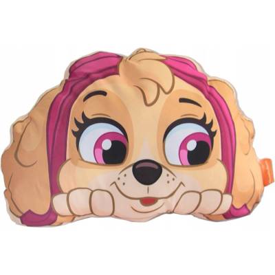Carbotex Tvarovaný 3D vankúš Tlapková patrola Paw Patrol motív Skye 43x27