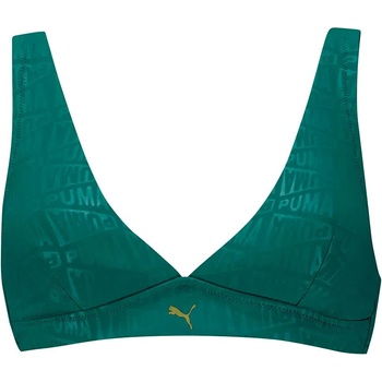 PUMA 701238678 bikini top - Green (Emerald Ice)