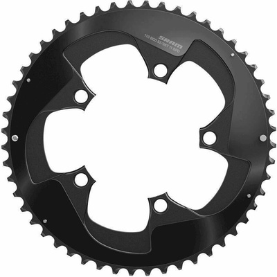 SRAM CRING ROAD RED 11S 52T 110 AL5 BTBLK 2PN