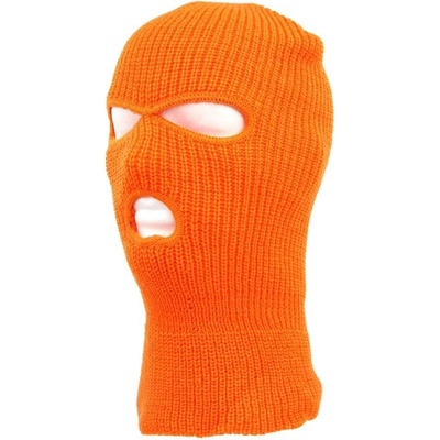 kukla se 3 otvory pletená ORANŽOVÁ