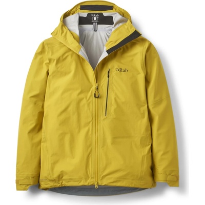 Rab Мъжко водоустойчиво яке Rab Firewall Alpine Jacket Waterproof jacket - Dark Pollen - размер S (002-3520-0311)