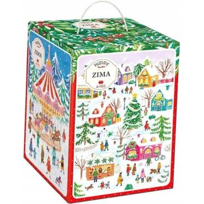 CzuCzu Puzzlove CzuCzu Zima 600 dílků