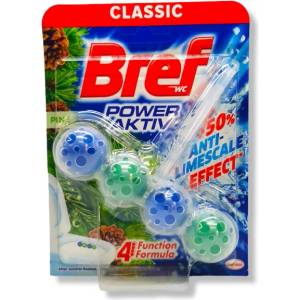 Bref ароматизатор за тоалетна чиния, Power aktiv, 1х55гр, Бор