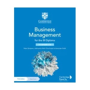Business Management for the IB Diploma Coursebook with Digital Access (ISBN: 9781009053570)