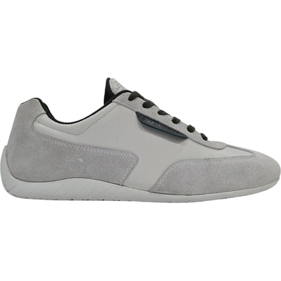 Jack Wills Маратонки Jack Wills Women's JW Yosemite Suede Lace Up Low-Top Trainers - Grey/Dark Green