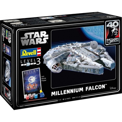 Revell Gift Set SW 05659 Millennium Falcon 1:72