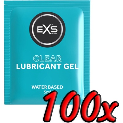 EXS Clear Lube Sachets 10 ml 100 ks