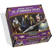 Cool Mini Or Not Massive Darkness: Warrior Priests vs The Spearmaiden Cyclops