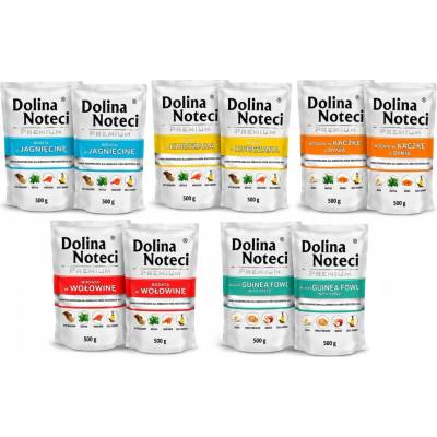 Dolina Noteci Premium mix chutí bez ryb 10 x 500 g